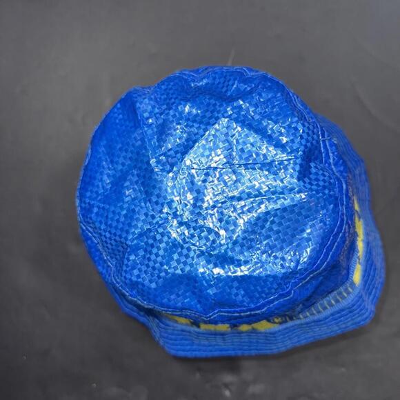 IKEA Knorva Frakta Blue Bucket Hat Unisex One Size Fishing Cap Lightweight - Picture 2 of 15